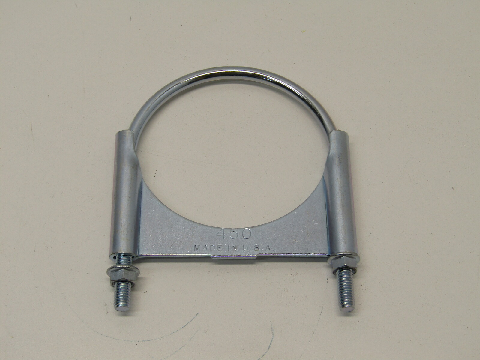 CLAMP, TUBE, 4-1/2" ASSY GUILLOTINE STYLE ZINC PLATED